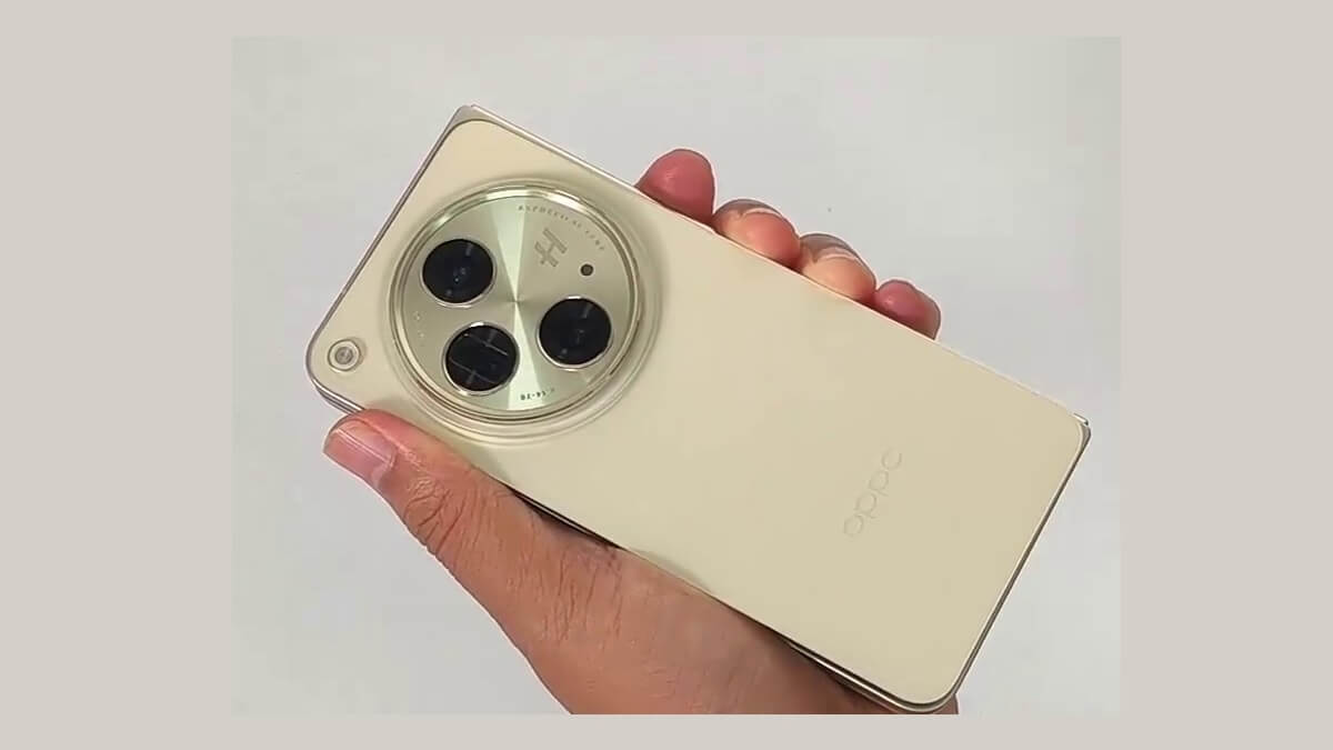 Oppo Find N3 altın modeli sızdırıldı