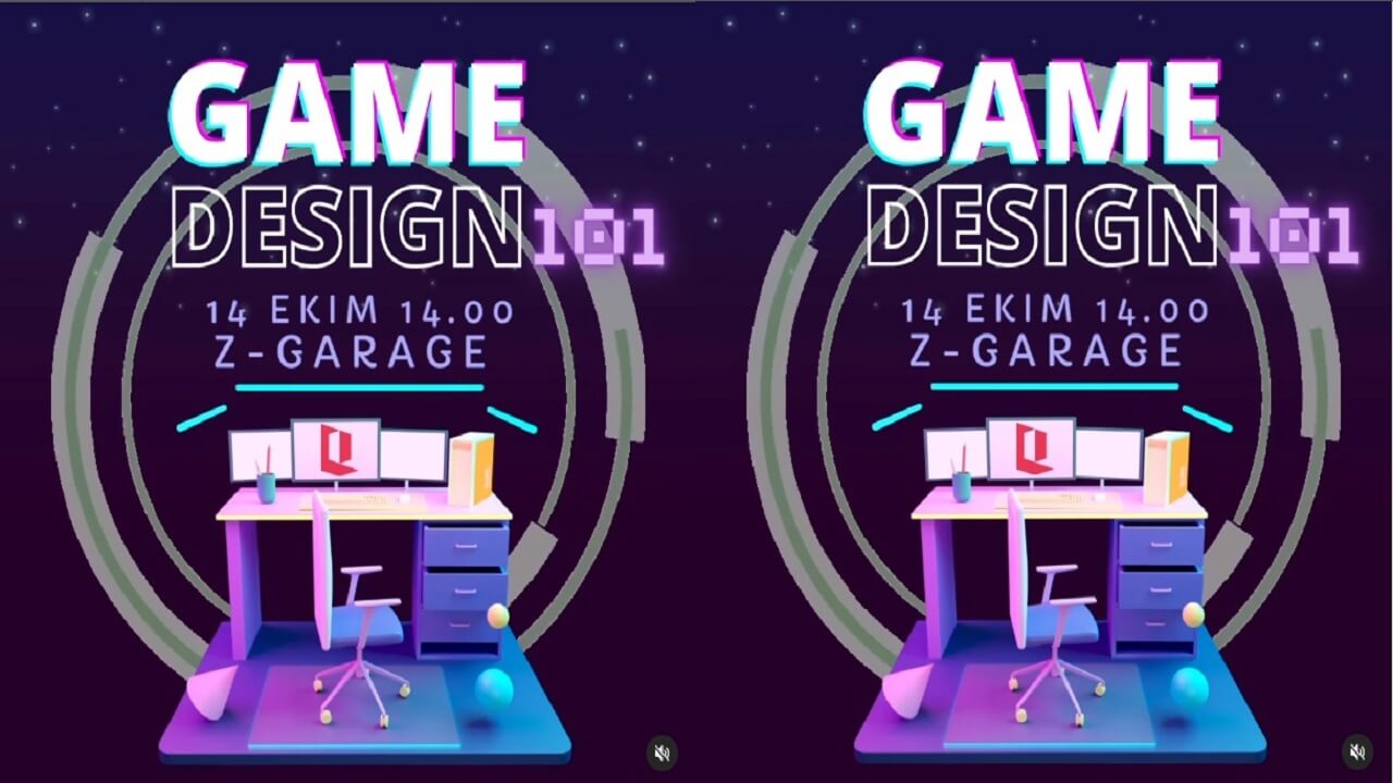 Game Design 101 Yarın Z Garage da Oyun Tutkunlarını Buluşturuyor