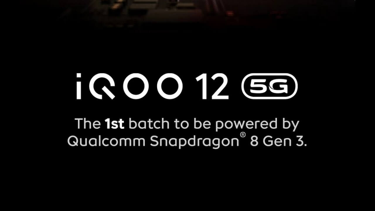 iQOO 12, Snapdragon 8 Gen 3 yonga seti ve oyun odaklı olacak