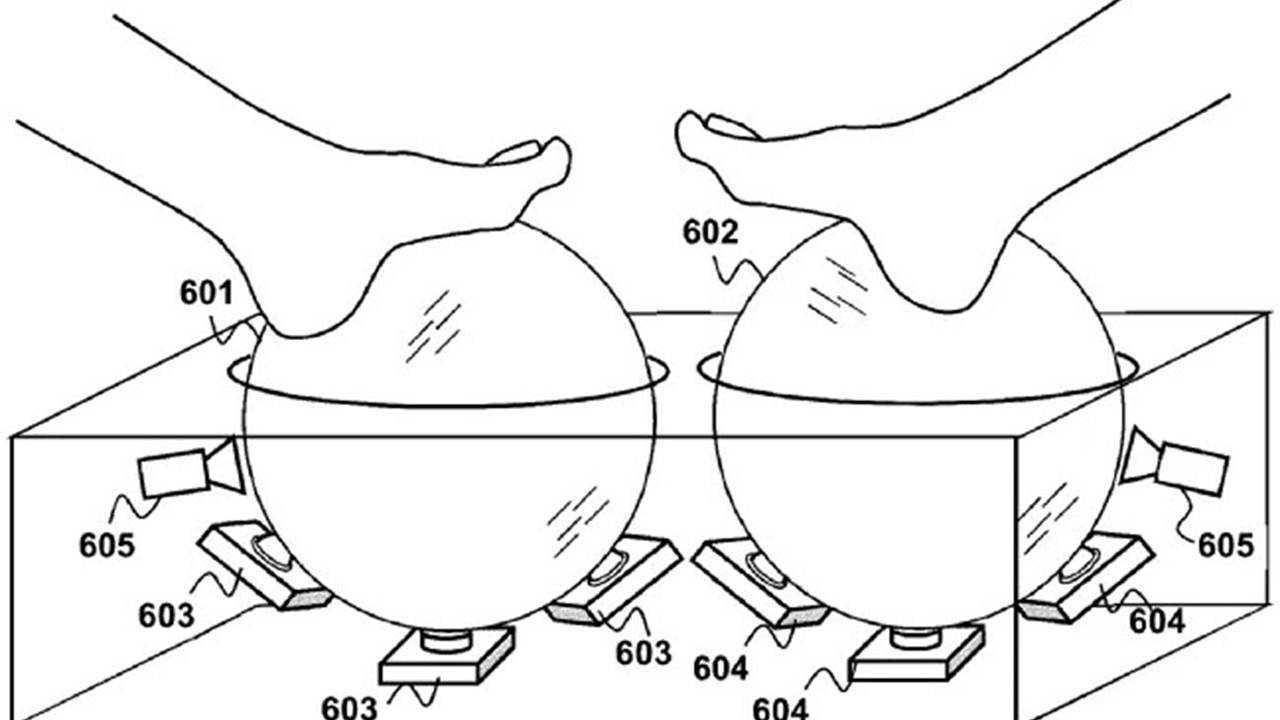 AR / VR Oyunlar için Ayakla Kontrol Edilebilen Cihaz Sony'den Geliyor