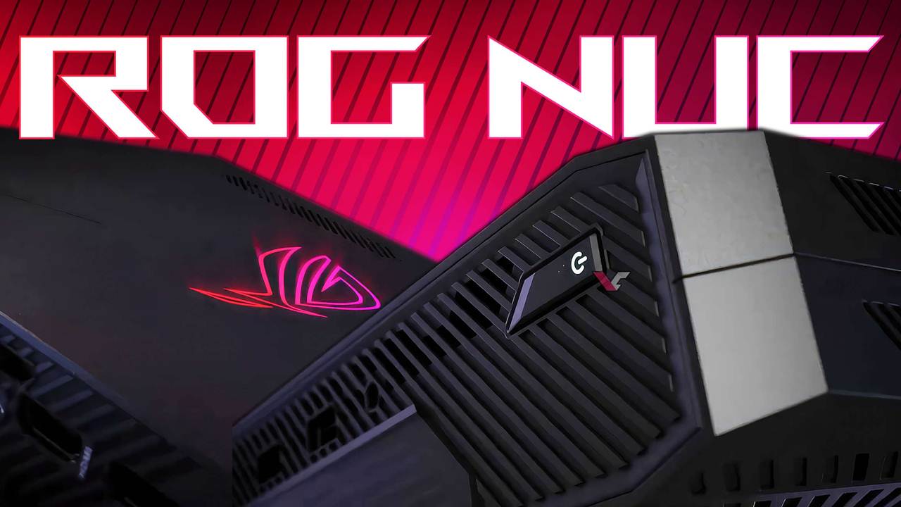 Az Yer Kaplayan Mini Oyuncu Bilgisayarı Asus ROG NUC Geliyor