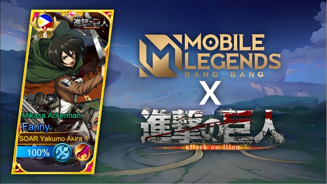 Mobile Legends: Bang Bang ve Attack on Titan Etkinliği Başladı