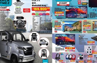 Haftaya A101 Elektrikli Araba Getiriyor - 17 Mart