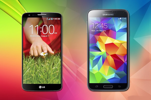 Samsung-Galaxy-S5-vs-LG G2-inceleme