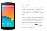 Nexus 5 Sararıyor