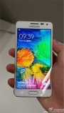 Samsung Galaxy Alpha çalışırken görüntülendi