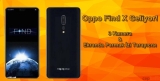 Oppo Find X Çizimleri Sızdırıldı! 3 Kamera ve Ekranda Parmak İzi Tarayıcısı!