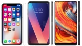 iPhone X Ekran/Gövde Oranı Karşılaştırma