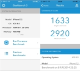 iPhone 6 Benchmark ve kamera detayları görüntülendi