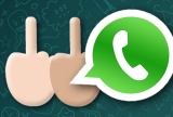 WhatsApp’a orta parmak emojisi geldi !