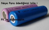 Çin malı pil, bilinen markanın altından çıktı!