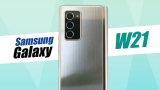 Samsung W21 Canlı Canlı Görüntülendi!